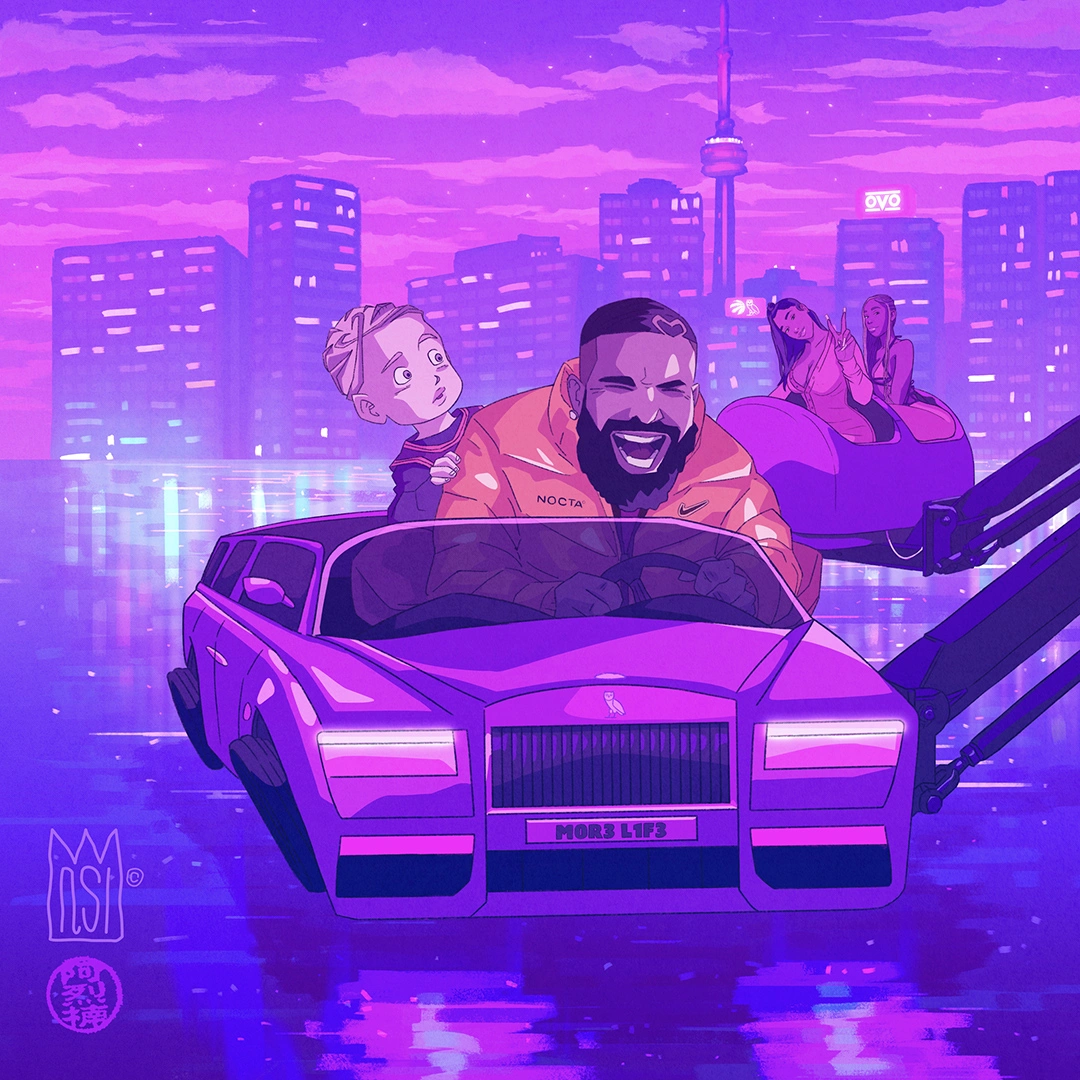 Drake bday illustration by nsi_onizuka