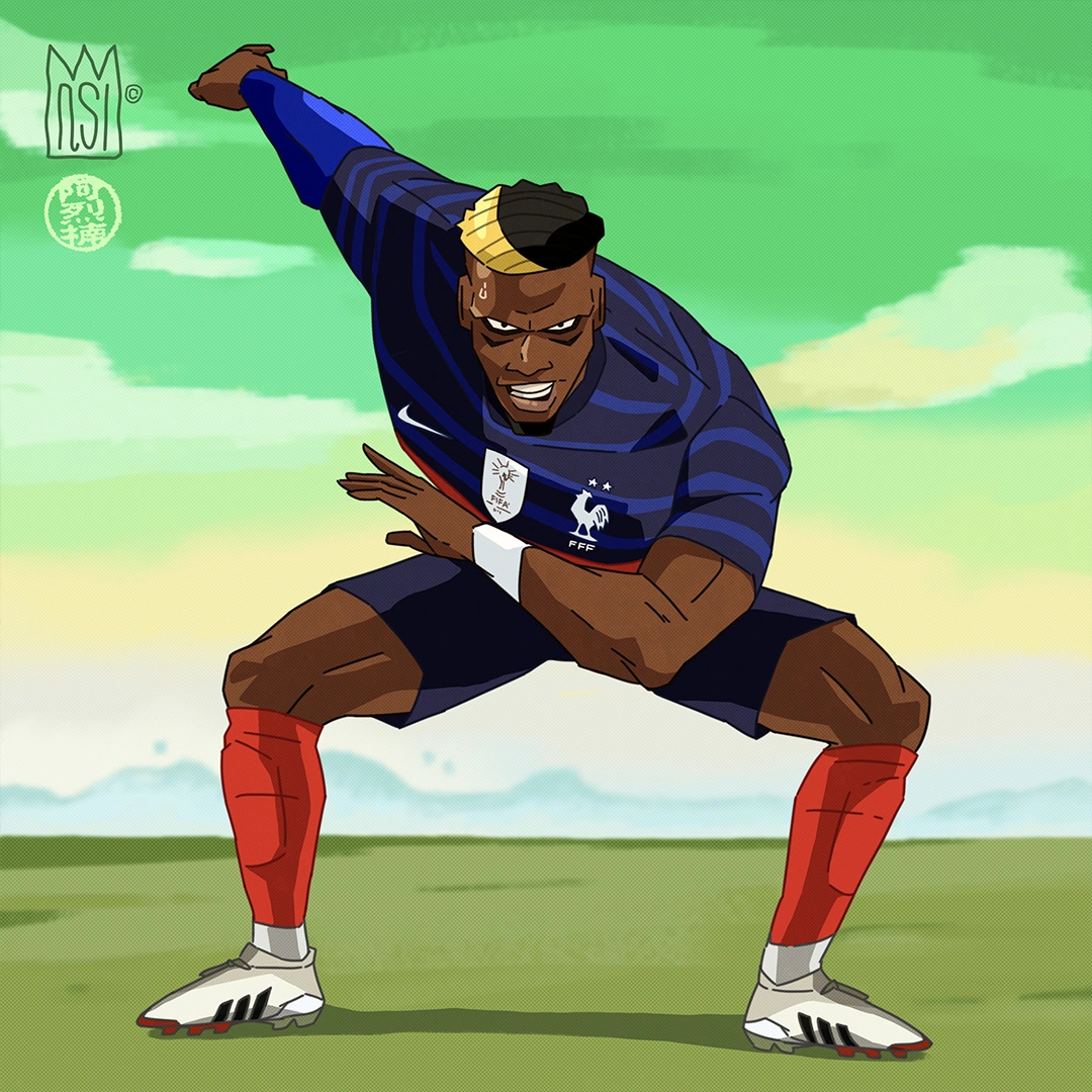 Paul Pogba x DBZ by nsi_onizuka