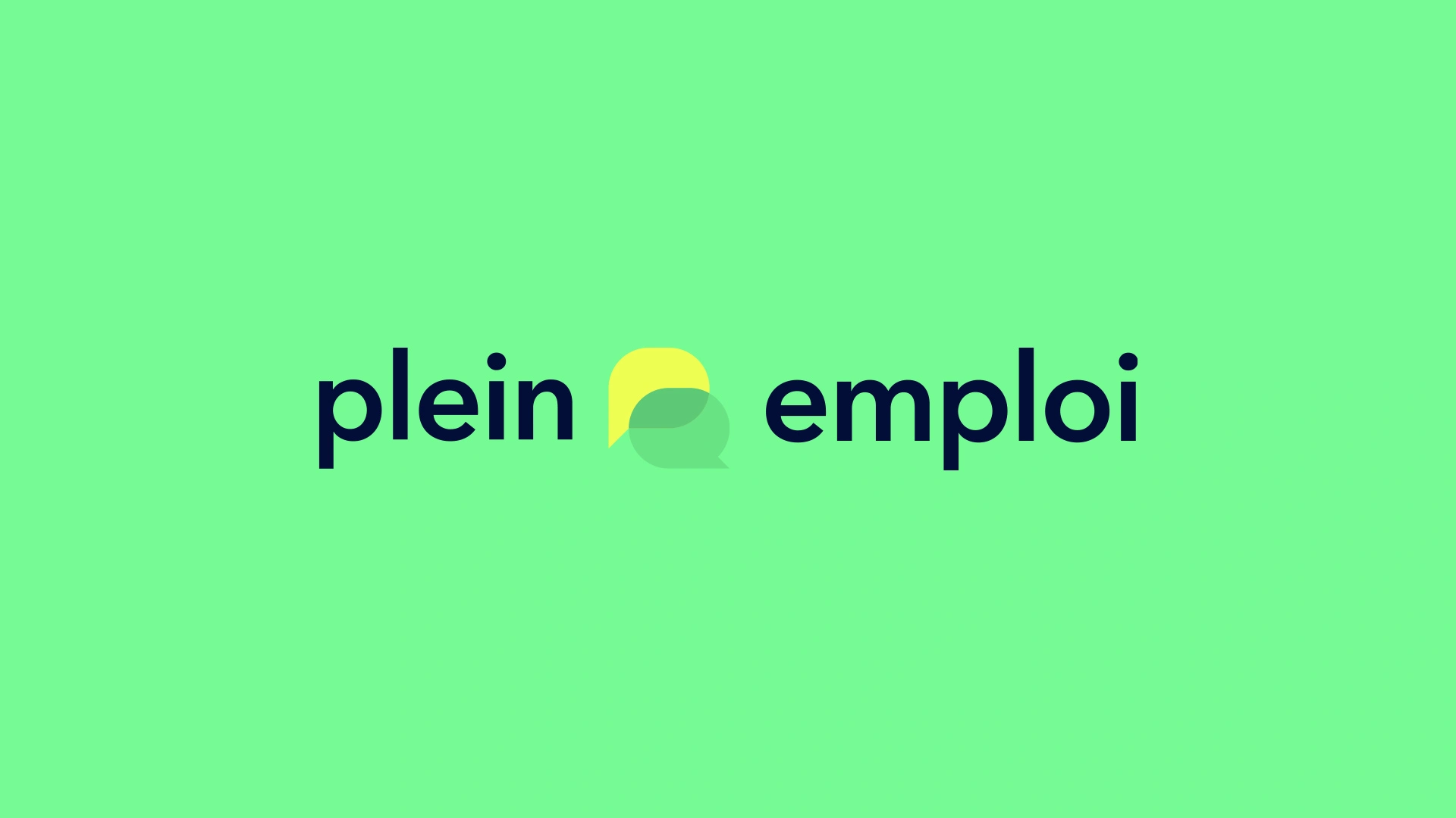Plein Emploi logo 02 by Alfa by Design