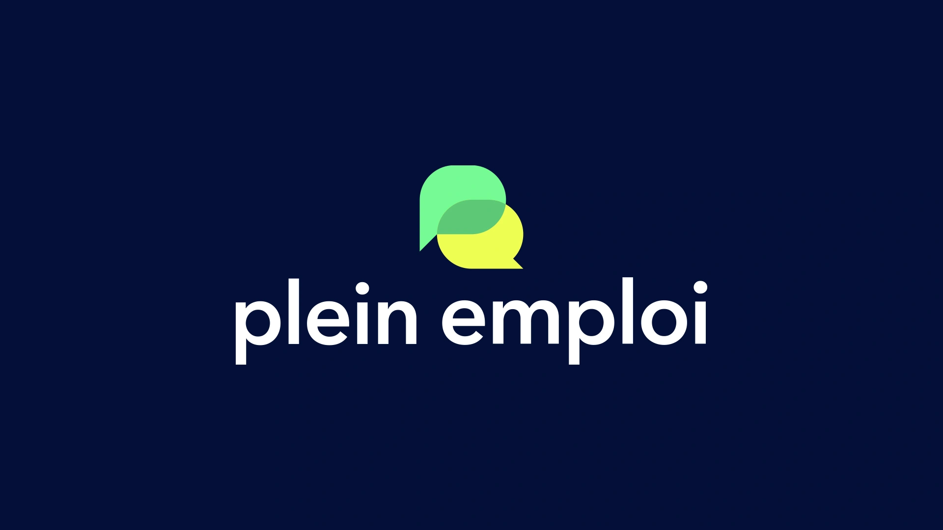 Plein Emploi logo 03 by Alfa by Design